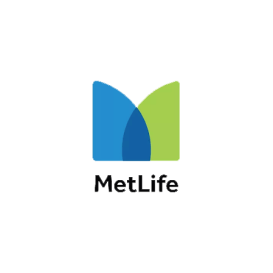 Metlife logo- Egent Centers for Ear, Nose and throat. 