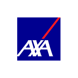 AXA company logo- Egent Centers for Ear, Nose and throat. 